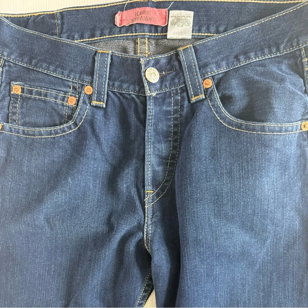 Vintage Men's Levi's Type 1 Iconic Straight denim jeans size 34x34 - Picture 3 of 11